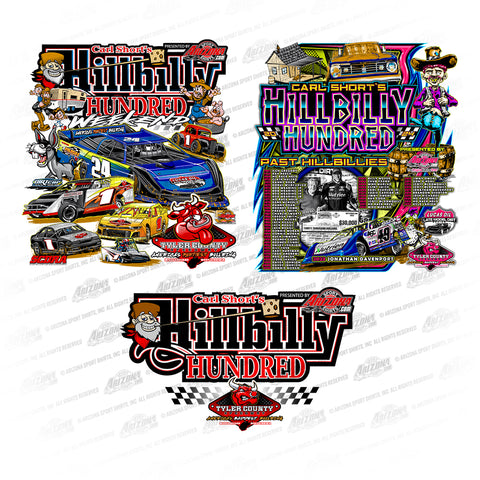 HillBilly 100 Decals 2024