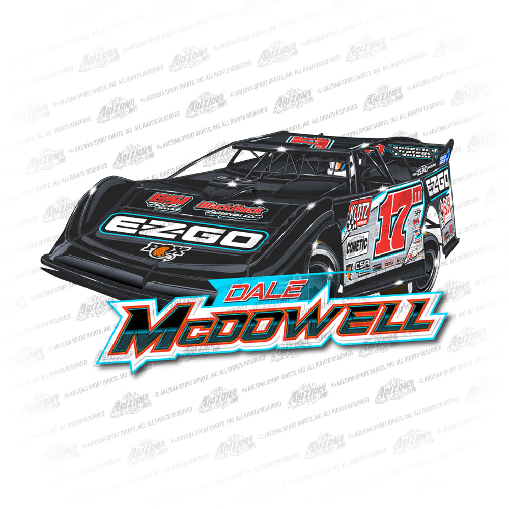 Dale McDowell #17 Decals – Gotta Race