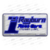 CJ Rayburn Aluminum License Plate