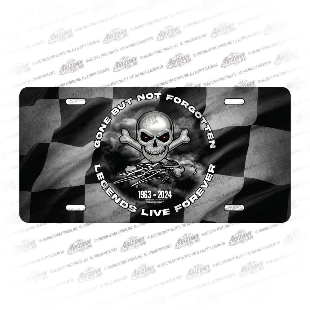 Scott Bloomquist #0 Forever Legend License Plate – Gotta Race