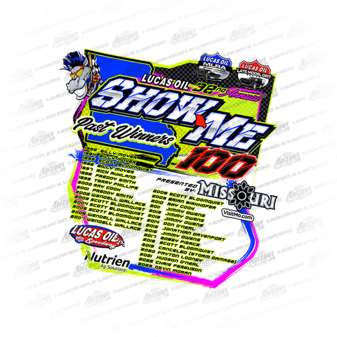 Show-Me 100 Past winners 2024 Decal