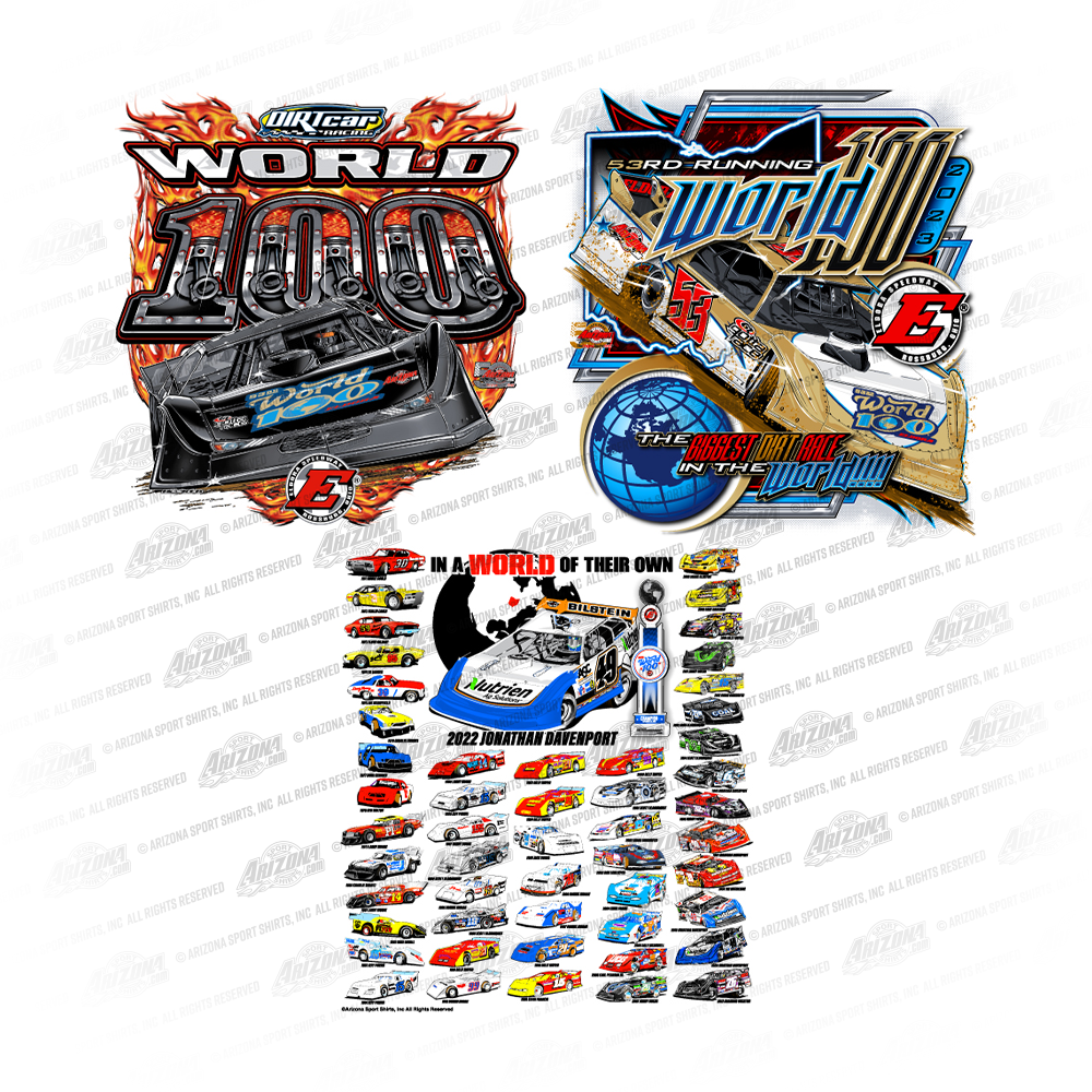 Eldora World 100 2023 Decals Gotta Race