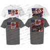 RW #7 USA/CDN Flag T-Shirts